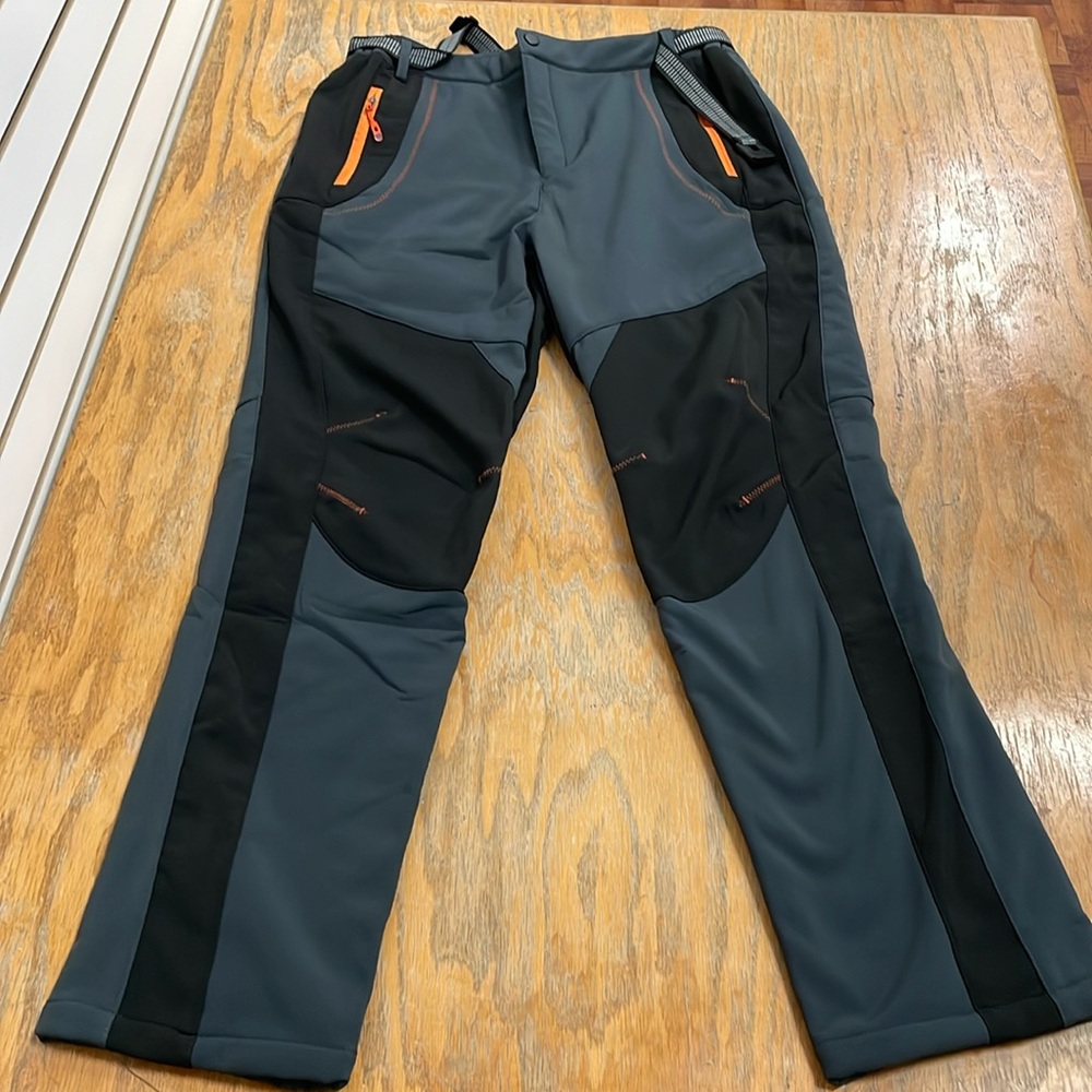 Cold weather water resistant pants